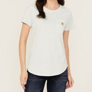 CARHARTT Force T-shirt | Medium | Ivory/Cream